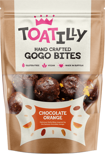 chocolate gogo bites in a pouch