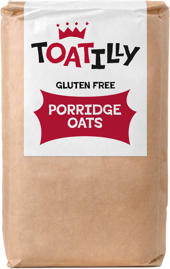 Pack of gluten free porridge oats